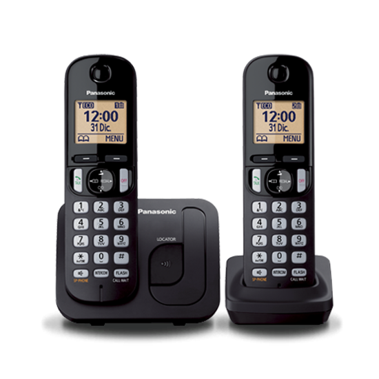 Imagen de Telefono Inalambrico Panasonic KX-TGC212