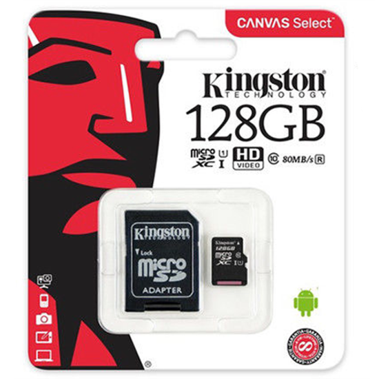 Imagen de Tarjeta Micro SD 128GB Clase 10