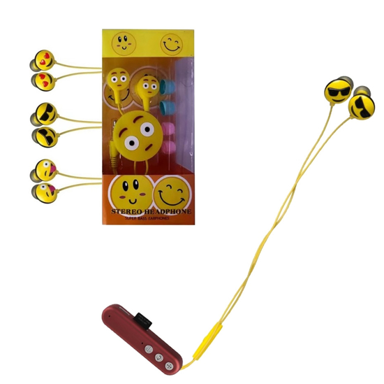 Imagen de Auricular Emoji con Bluetooth MicroSD Inalámbrico