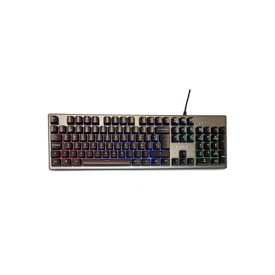 Imagen de Teclado Gamer Membrana Ezra KB05 USB RGB Colores