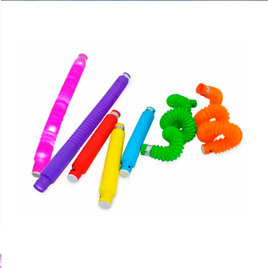Imagen de Toys Fidget Tubo Elástico con Luces Para Niños Varios Colores