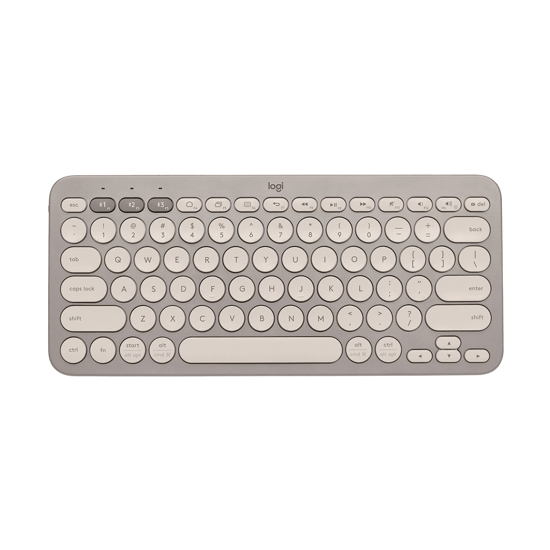 Imagen de Teclado Bluetooth Logitech K380 Color Sand Español