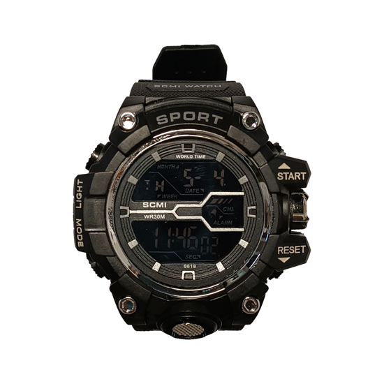 Imagen de Reloj Pulsera Deportivo Digital Sumergible 30m Alarma