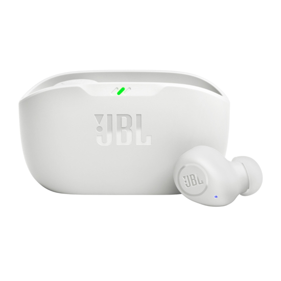 Imagen de Auriculares Inalámbricos JBL Wave Buds Blancos