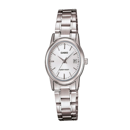 Imagen de Reloj Casio Dama LTP-V002D-7A Plateado