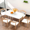 Imagen de Juego de Comedor Niños Mesa Blanca + 6 Sillas