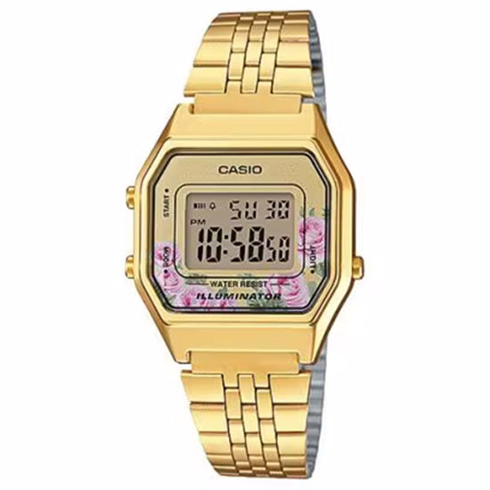 Imagen de Reloj Mujer Casio LA-680WGA-4C Dorado