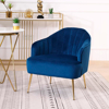 Imagen de Sofá Butaca Nórdica Terciopelo con Patas