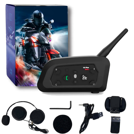 Imagen de Intercomunicador Bluetooth Para Cascos De Moto