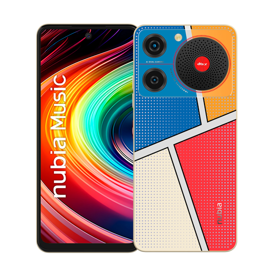 Imagen de Celular ZTE Nubia Music z2353 4/128 GB 6.6" Pop Art
