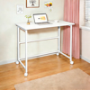 Imagen de Escritorio Minimalista Blanco Metal Y MDF Plegable