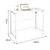 Imagen de Escritorio Minimalista Blanco Plegable 75x100x40