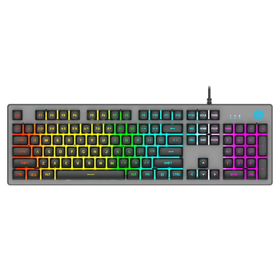 Imagen de Teclado Gamer HP K500f USB Retroiluminado