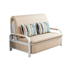 Imagen de Sofá Cama Plegable Metal Beige