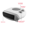 Imagen de Caloventilador TMB FH-15 Frío/Calor 2000W
