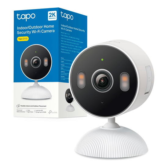Imagen de Cámara TP-Link Tapo C113 2K IA Interior Exterior