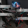 Imagen de Escritorio 100 cm Hierro y Madera Mövi Gamers Luces RGB