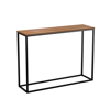 Imagen de Aparador Mesa de Arrime Hierro Madera 80cm Marrón Mövi