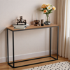 Imagen de Aparador Mesa de Arrime Hierro Madera 80cm Marrón Mövi
