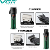 Imagen de Combo Barbero VGR Cortapelo y Patillera V-677
