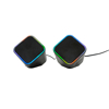 Imagen de Parlantes PC JNS-67 USB + Jack 3.5 mm RGB 6W