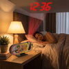 Imagen de Reloj Despertador Digital LED Proyector USB Temperatura