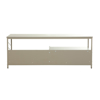 Imagen de Rack Para TV De MDF y Metal 120 Cm Con Estantes Mövi