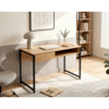 Imagen de Escritorio Industrial 100cm Madera Metal con Cajón Estante Mövi