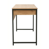 Imagen de Escritorio Industrial 100cm Madera Metal con Cajón Estante Mövi
