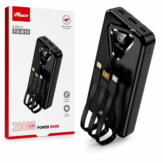 Imagen de Power bank 20.000mah FS-B19