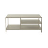 Imagen de Mesa Ratona Industrial Hierro MDF Con Estantes 100cm Mövi