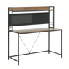Imagen de Escritorio Estante y Panel Organizador MDF Hierro 124cm Mövi