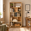 Imagen de Repisa color Natural Biblioteca 5 Niveles 90 cm Mövi